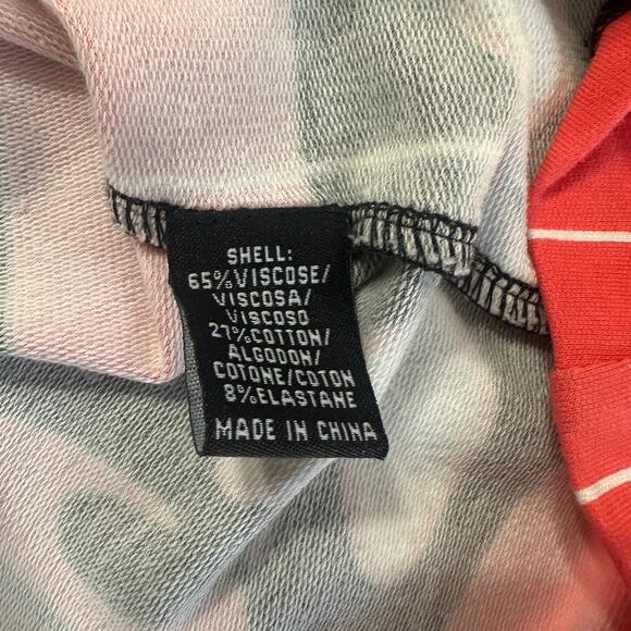 Tibi Jackie Geo Mini Dress, 3/4 Sleeve Shift, Artsy, Retro, Classic, Medium - Picture 5 of 6